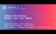 COALA Workshop: Model Law for DAOs
