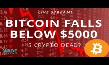 Crypto is Dead?  Bloody Monday & Live Market Review