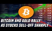 Bitcoin Rallies Back To $10K | Stocks Sell-Off Sharply After Fed Rate Cut