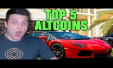 TOP 5 ALTCOINS THAT WILL MAKE YOU RICH IN 2018!