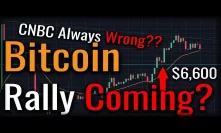 If Bitcoin Breaks This Level A Bitcoin Rally Is Coming! CNBC Always Wrong??