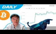 Daily: Bitcoin Shoots up 10% !!  But Why??