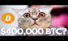 Bitcoin Parabolic, Gains $1,500 in a Week! $400,000 BTC Possible!