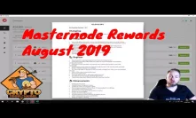 Divi Masternode Rewards August 2019 + Divi Wallet Update