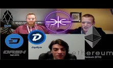 Why Ethereum! Smart Contract With Blockchain Art Exchange! Dash! Eos! Tron! Digibyte! #Podcast 18
