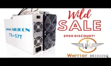 Innosilicon T3 57TH Promotion! How To Mine Bitcoins In 2020 With Warrior Mining