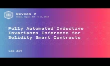Fully Automated Inductive Invariants Inference for Solidity Smart Contracts by Leo Alt