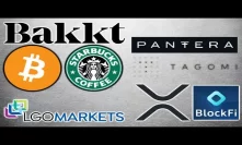 Bakkt Starbucks Deal - LGO Markets Launch - Tagomi Funding - Utah Bill  - XRP BlockFi - USDT Tron