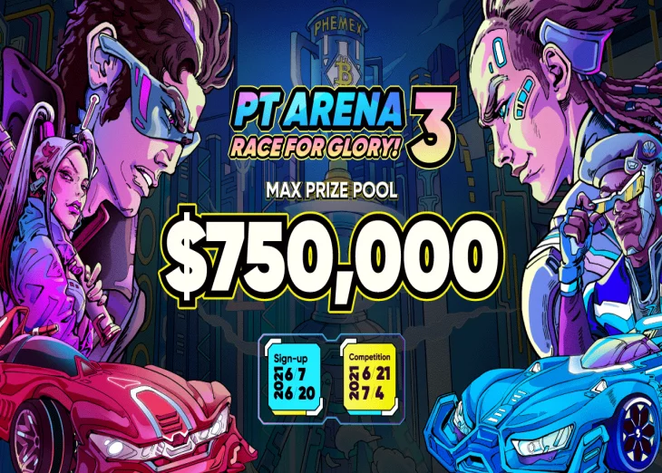 Race for glory on Phemex Trader’s Arena III – up to $750k on the line