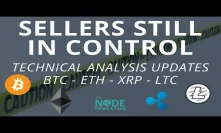 Bitcoin Price Fighting to Hold $3400.  Technical Analysis Updates for BTC ETH XRP LTC TUSD