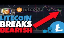 LITECOIN CRASHING BELOW $70?! - WHY ARE WE TANKING? Bitcoin Suddenly In Free Fall, Trading Bots