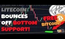 Litecoin Bounces Off Bottom Support! How To Get FREE Bitcoin! SEC Delays ETF Again...