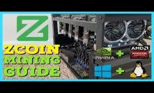 How To GPU Mine Zcoin XZC | Nvidia | AMD RX & VII | Windows & smOS