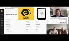 Bitfi Wallet Demonstrations! How To Use From Beginning To End With Co Founder Daniel Khesin! #93