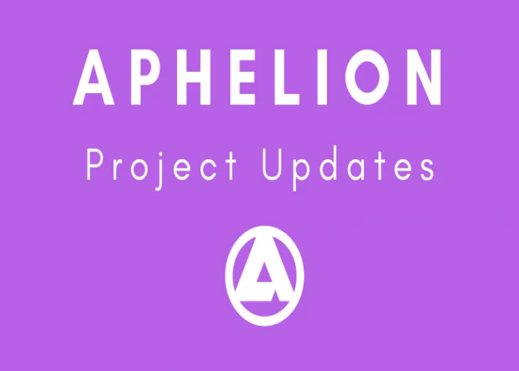 Aphelion releases further updates in preparation for MainNet launch