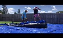 Bounce house business inflatable waterslide