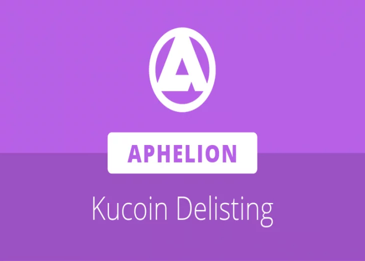 KuCoin exchange delists Aphelion’s APH token; KuCoin trading ends June 8th, 2019