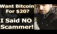 (2012) Dude buy my bitcoins! Me: Nah scam