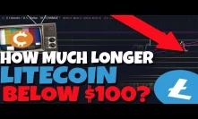 HOW MUCH LONGER??? WILL LITECOIN GO BELOW $100? MY THOUGHTS