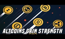 Altcoins Gain Strength As Bitcoin Slides | Are we seeing a trend shift?