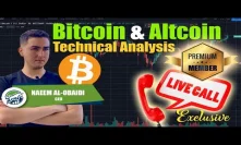 Bitcoin & Altcoin Technical Analysis / Q&A / Price Predictions - Private Premium Member Live Call