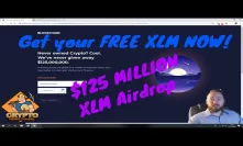 Stellar Lumens XLM Airdrop From Blockchain com Wallet - $125 Million XLM For FREE