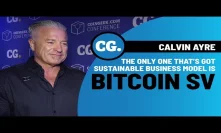 Calvin Ayre: The only one that's got sustainable business model is Bitcoin SV