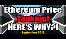 The Ethereum (ETH) Price is Tanking -- HERE'S WHY!?! [Cryptocurrency, Bitcoin, Altcoin News]
