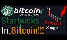 Bitcoin Recovery Imminent! Starbucks In Bitcoin! Massive Adoption News!