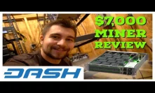 $11,000 Miner Review | Spondoolies SPx36 X11 DASH Miner | Best Dash Miner EVER!