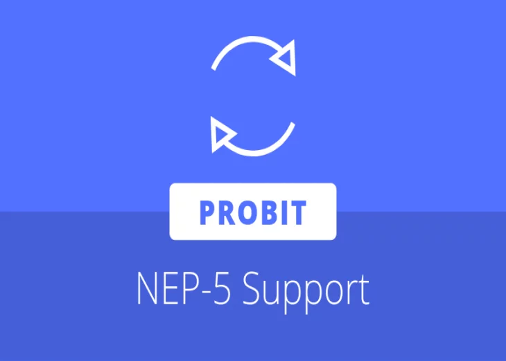 ProBit Exchange adds support for NEO’s NEP-5 token standard