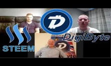 Digibyte & Steem Price Predictions & Insights With Stephen P Kendal! $100 Digibyte? #Podcast 33