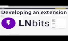 LNbits, develop a custom extension