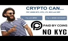 Cash Out Crypto To Bank Accounts - NO KYC!