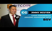 China has reawakened to the Bitcoin promise with BSV: Jimmy Nguyen