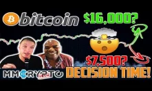 DavinciJ15 - Bitcoin $16'000 Ahead!! Decision Time NOW!! + ALTCOINS
