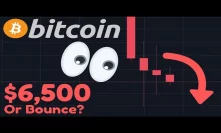 BITCOIN TO $6,500 Or BOUNCE?!! | YouTube ATTACKS ME In This PURGE!!
