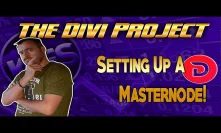 The Divi Project - Setting Up Their Masternode!