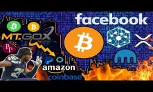 Mt. Gox to Blame for the Recent Bitcoin CRASH?!? Is $1,800 the Next Target? Facebook Blockchain