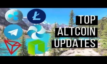 Top Altcoin Updates - Neo, Telegram Token, Litecoin, High Performance Blockchain and Tron