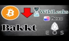 BITCOIN FLASH CRASH WikiLeaks Julian Assange - Bakkt New Hire - Crypto Stripe Flexa - EOS Job Site