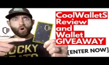 Hardware Wallet GIVEAWAY | CoolWalletS Review Pt 1 [Best Hardware Wallet 2018??]