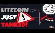 MUST WATCH: LITECOIN IS DROPPING EXPLAINED. ARE YOU READY TO BUY BACK IN?