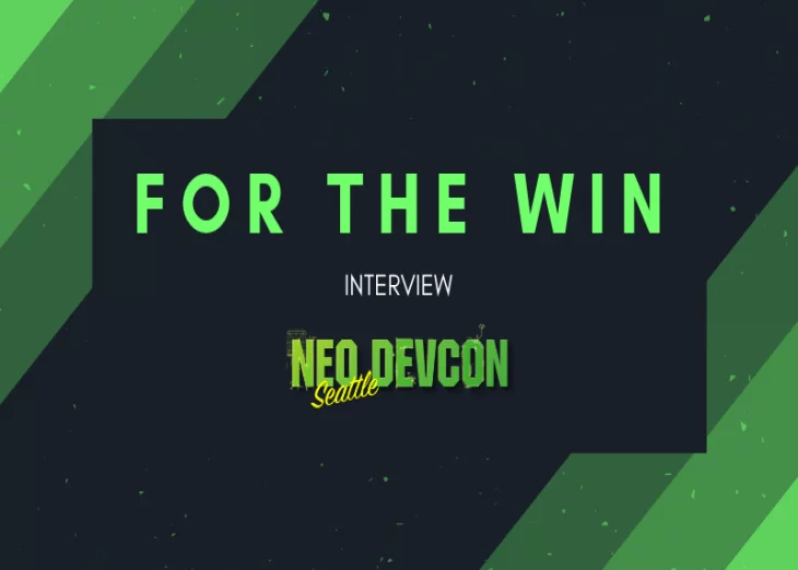 Interview with Eddie Jung from ForTheWin at NEO DevCon 2019