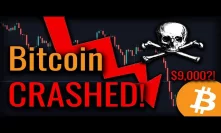 Bitcoin Is Breaking BEARISH! Bitcoin Headed For $9,000?!