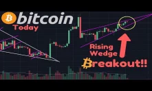 Bitcoin BREAKOUT Of Rising Wedge! | Lightning Network News! | Bitcoin ETF News!