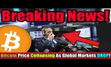Uh Oh! Bitcoin Price DROPPING FAST as The Fed and European Central Bank Make MAJOR ANNOUNCEMENT 
