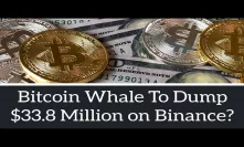 Bitcoin Breakout Up 8% but Whale Sends $33.8 Mil To Binance! Ready To Dump?! | Market Update