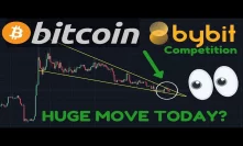 HUGE BITCOIN BREAK TODAY VERY LIKELY!!!! | PUMP or DUMP?! | Bybit Competition Starts In 1 Week!