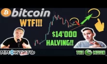 WTF!! BITCOIN DUMP BEFORE INSANE PUMP to $14'000 at HALVING!!! w. The Moon Carl